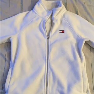White Tommy Hilfiger sports jacket